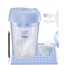 LET'S RESIN Upgraded Auto Resin Mixer, Hands-Free Epoxy Resin Mixer with Silicone Mixing Cup, Rechargeable Mixer with Minimizing Bubbles, Easy Clean,