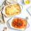Lasagna Baking Dish Set, Ceramic Rectangular Dishes with Heat-Resistant Handles Hioph, Oven Safe, 2 Pack Diamond Pattern 7