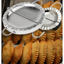 （2PCS） Dumpling Maker Meat Pie Cutter meatpie Dough Cutter empanada moulder meatpie Dough Cutter Large Pasty Crimper and Sealer
