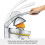 Sage Sage - The Citrus Press - Quiet Automatic Juicer, Silver 4