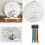 Zeeorymn Embroidery Kit for Beginners,3-Pack Embroidery Starter Kit Including 31 Stitches Learning Step-by-Step Guide, Including Pre-Patterns, Thread 7