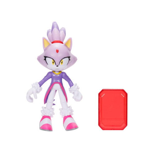 Sonic The Hedgehog Sonic The Hedgehog 4 Inch Figure - Blaze With Sol Emerald 2