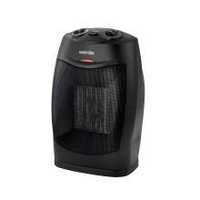 Warmlite WL44004DT Portable Flat Fan Heater with 2 Heat Settings and Overheat Protection, 2000W, White
