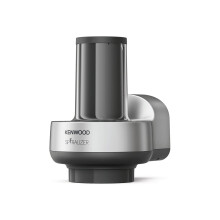 Kenwood Spiralizer Attachment KAX700PL for use with Kenwood Stand Mixers / Kitchen Machines, Silver