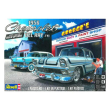 Revell Monogram 14504-1956 Chevy Del Ray - 1:25 Scale - Unbuilt/Unpainted Plastic Model Kit
