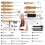 52 Pcs Leather Tools Set with Instruction, Leather Groover, Punch Tools, Waxed Thread for Sewing and Making 3