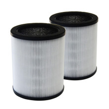 PUREBURG Replacement True HEPA Filter Compatible with Druiap KJ80 Air Purifier,Part# AF3080, H13 3-Stage Filtration High-efficiency Activated carbon