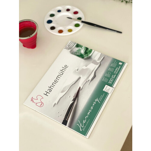 Hahnemuhle Harmony Watercolour Spiral Pad Hot Pressed A4 2
