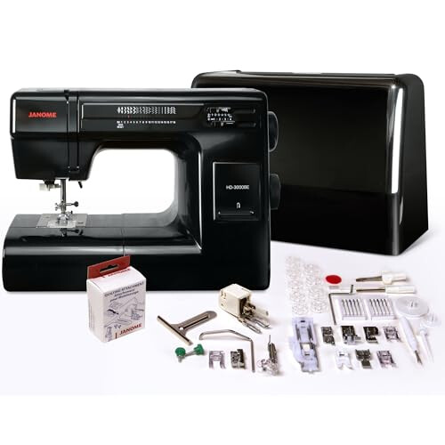 Janome Janome HD3000BE Sewing Machine, Metal, Black 1