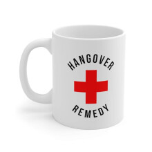 Hangover Remedy Cross Coffee Mug Hangover Kit Bachelorette Party Bachelor Party Favor Funny Mug 21st Birthday