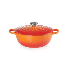 LE CREUSET Signature Soup Pot 26cm Flame SS Knob