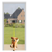 Woobroo Aluminium Chain Curtain 90 x 210cm,Premium Door Fly Chain Screens,Chain Door Screen,Metal Fly Screen Curtain Insect Control for Doorways