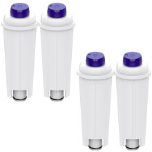 for DeLonghi Coffee Machine Water Filter DLSC002, Replacement Water Filters Accessories Compatible with De Longhi Automatic Coffee Machine ECAM, ETAM