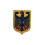 Germany Coat of Arms German Eagle Shield Metallic Embroidered Patch Hook and Loop Emblem 2 Pcs … 2