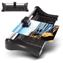 Genie Rotary Cutter RC 08 Plus | Paper Cutter A4 | Cutting Capacity (80 g/m²): 10 Sheets | Paper Cutting Machine | Paper Cutter | Paper Cutter | Pape