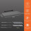 iTrend High Gloss Grey Floating Wall Shelf 80CM, Pack of 2 3