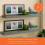 iTrend High Gloss Grey Floating Wall Shelf 80CM, Pack of 2 4