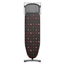 Ironing Board Plusboard Lips, 42cm x 125cm, 100% Cotton, Adapts to Most Steam Generators, Adjustable Height, Iron Rest, Secure Closure System, Integr