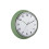 Karlsson [DL] Wall Clock Modern Retro Jungle Green 1