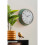 Karlsson [DL] Wall Clock Modern Retro Jungle Green 2