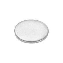 sourcing map Stainless Steel Disc, 5/9"(14mm) Dia x 0.04"(1mm) Thick Round Metal Stamping Blanks Tags Metal Round Circle Flat-Plate Sheet for Engravi