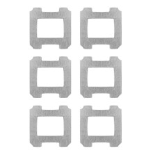 Hsthe Sea 6Pack Cleaning Pads for Eccvacs Winbot W1/W1 Pro, Cleaning Cloth Replacement Parts, Washable Microfibre