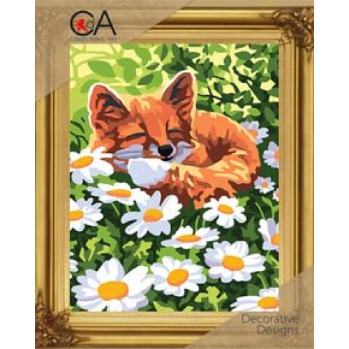 Collection D'Art Needlepoint Tapestry Kit 11.8"X15.75"-Fox