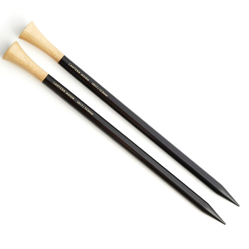 Lantern Moon Single Point NDL 10", Ebony, Size 7/4.5mm