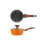 Saucepan 18 cm orange Kolors with lid 3