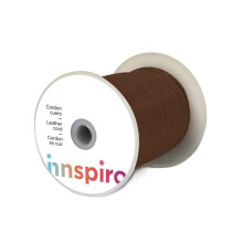 Natural Garnet Leather Cord 1 mm. 100 m.