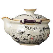 Tea Kettle Office Kung Fu Tea Set Teapot Home Single Large Hand-held Teapot Teapot with Filter Flower Teapot for Tea, Milk, Coffee, Office Teapot