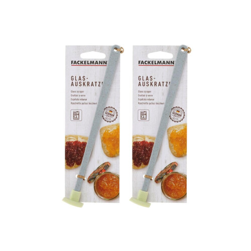 Fackelmann 9937950 Scrapers, Silicone, Plastic 2