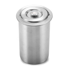 PPcdfre Press Ham Maker, Round Shape Stainless Steel Meat Press Machine for Making Healthy Homemade Meat with Thermometer