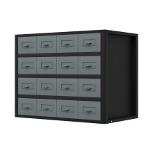 Sealey Modular Racking Mid Unit 16 Small Drawers 580mm, Large
