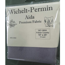 Wichelt Permin Premium AIDA Cross Stitch Fabric 14 Count French Country 18" x 25"