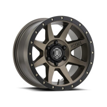 Icon Vehicle Dynamics 1817857345BR Icon Alloys Rebound Bronze - 17 X 8.5/5 X 5 / -6Mm / 4.5" Bs