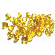 Liying Acrylic Diamonds, 0.8 Inch 100 Pcs Acrylic Faux Round Table Scatters Confetti Diamonds Crystals Treasure Gems for Vase Fillers, Arts & Crafts,