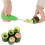 Veggie Corkscrew Vegetable HEITIGN 11 * 7 * 4 4PCS Set Veggie Corkscrew Replaceable Vegetable Spiral Cutter Digging Tool with Replaceable Head Kitche 5