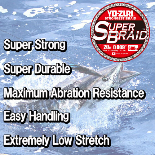Super Braid 20LB 5 Color 330YD Braided Line Fish Wire 2