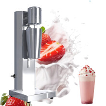 YXFAZPP Commercial Milkshake Machine, 180+180W Stainless Steel 800ML Mixing Cup High Speed 18000r/min Drink Mixer Ice Cream Maker Milkshake Juicers f