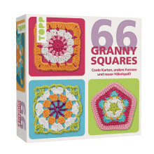TOPP 66 Granny Squares Card Set: Cool Cards, Other Shapes and New Crochet Fun! Each Granny with Photo and Crochet Lettering. with Practical Technique