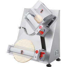 Pizza Dough Roller Sheeter,Max 15" Automatic Commercial Dough Roller Sheeter,370W Electric Pizza Dough Sheeter,for Noodle Pizza Bread