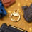 Gold Zipper Pull, Zipper Pull Replacement, Detachable Metal Zipper Puller Zip Slider Extender Handle Mend Fixer for Suitcase Luggage Backpack Jacket 8