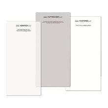 Bira Craft 6" x 13" Platform, Cutting Mat, Adaptor, 3 Plates for Bira 6 inch Adjustable Die Cutting & Embossing Machine