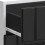 LAPOOH Kitchen Base Cabinet Lucca Black Engineered Wood-854270 9