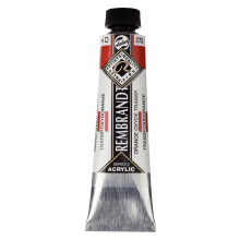 Talens Rembrandt Acrylic Colors Tube 40ml Orange Transparent Oxide 273 (18052732), Blueberry, Extra Grande