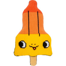 Vervaco Kit Coussin modelé au Point de Croix avec dos EvaM