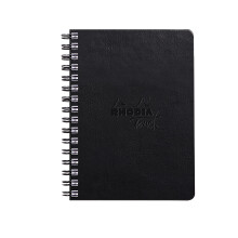 RHODIA TOUCH 116181C- Mixed Media Book - A6 portrait - Clairefontaine Paint'On extra-white 250 g/m² multi-technique paper - 40 non-microperforated pa