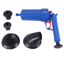 Fuhjythy Air Power Drain High Pressure Powerful Manual sink Plunger Opener cleaner pump for Bath Toilets Bathroom Shower kitchen Clogged Pipe Bathtub