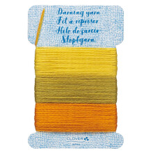Clover Darning Yarn Yellow